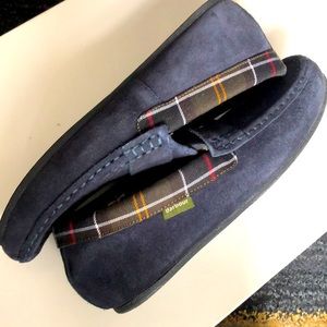 NWOT - BARBOUR (7) Porterfield Navy floaters UNISEX